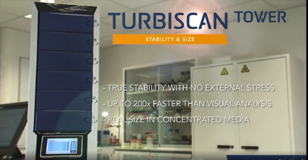 稳定性分析仪（多重光散射仪）TURBISCAN TOWER操作演示